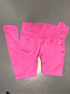 NWOT Free People Movement Good Karma Magenta Leggings